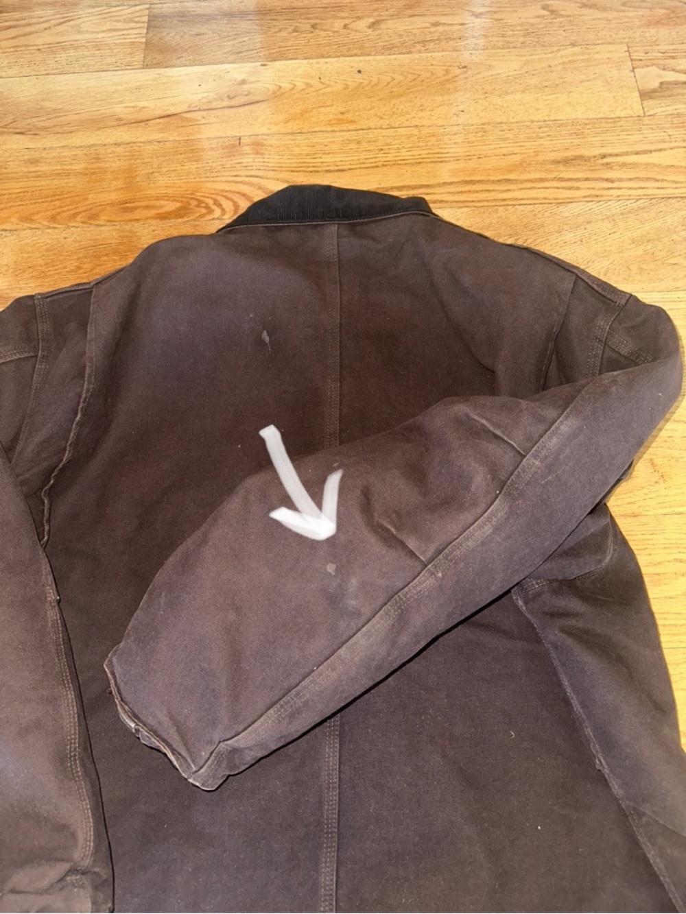 Carhartt Men’s Brown Work Jacket - Insulated Canvas Coat Size 3XL C26 DKB - Picture 8 of 16